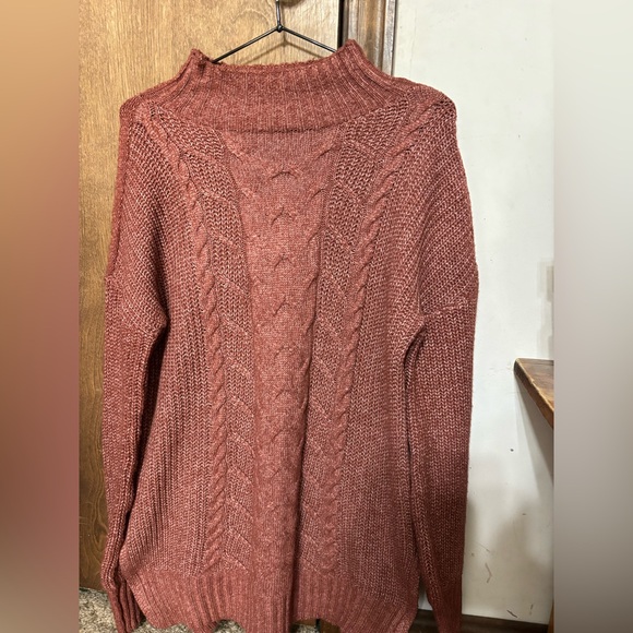 Maurices Sweaters - Women's Cable Knit Sweater - Pink